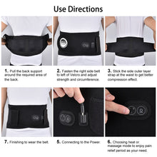 Load image into Gallery viewer, Infrared Heat Therapy  Massage Belt